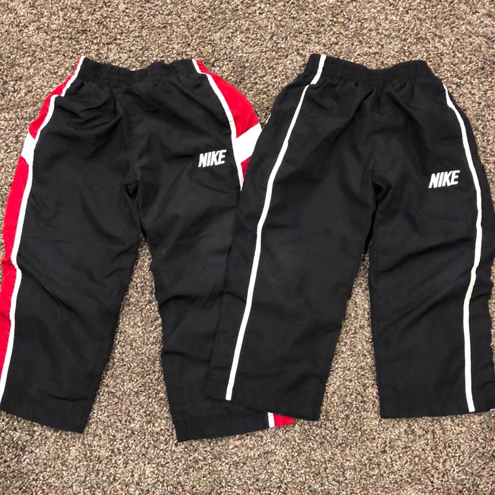 2 pairs of 2T Nike track pants